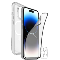 Etui do iPhone 15 Pro PURO + folia ochronna