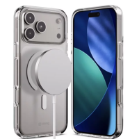 Rzeszów Etui iPhone 17 Pro Max Crong Clear MAG Cover CRGCLRMIP1769PTRS