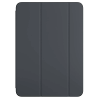 Czarne etui Apple Smart Folio do iPad Pro 11 M4 i M5, widok na przednią stronę z charakterystycznymi trzema pionowymi panelami składanej konstrukcji.