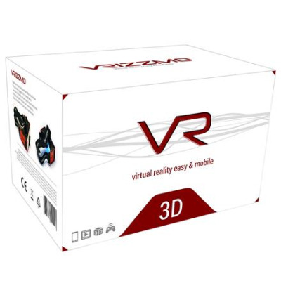 Gogle do wirtualnej rzeczywistości Vrizzmo VR Heasdset - czerwone