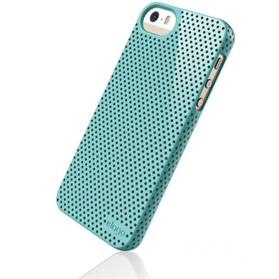 Etui do iPhone 5/5S/SE Elago S5 Breath Case - niebieskie