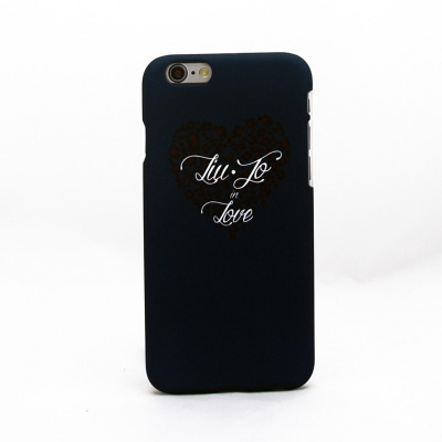 Etui do iPhone 6/6s Liu Jo Blue Heart Hard Case - czarne