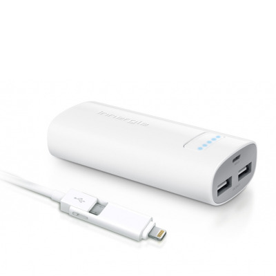 Bateria zewnętrzna Innergie 6000mAh + MagiCable Duo Lightning