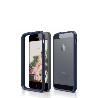 Etui do iPhone 5/5S/SE Elago S5 Bumper Jeans Indigo - niebieskie