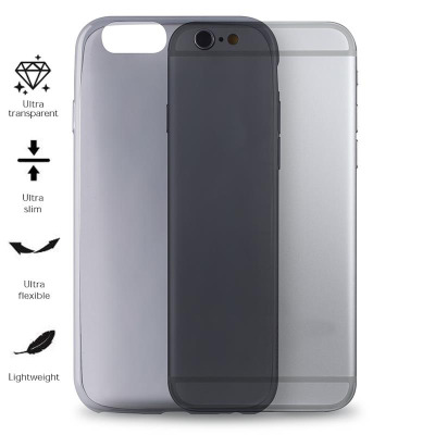 Etui do iPhone 7/8 Plus PURO 0.3 Nude - czarno przezroczyste