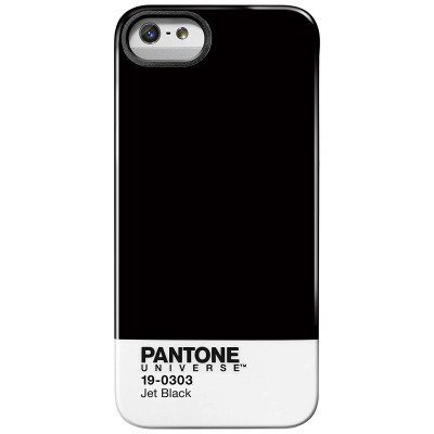Etui do iPhone 5/5S/SE Case Scenario Pantone Universe JetBlack - czarne