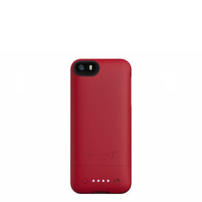 Etui z baterią 1500mAh do iPhone 5/5S/SE Mophie Juice Pack Helium - czerwone