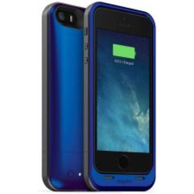 Mophie z baterią 32GB 2000mAh Space Pack iPhone 5/5S/SE Niebieskie