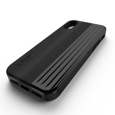 Etui do iPhone X/Xs Zizo Retro Series -  czarne