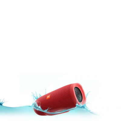 Głośnik mobilny JBL Charge 3  - czerwony