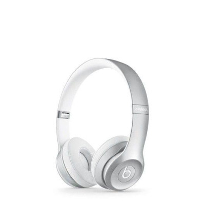 Słuchawki Beats Solo 2 Wireless On-Ea - srebrne