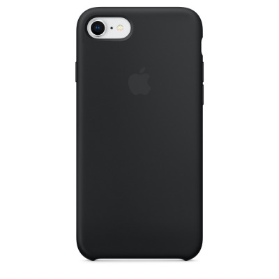 Etui do iPhone 7/8/SE 2020 Apple Silicone - czarne