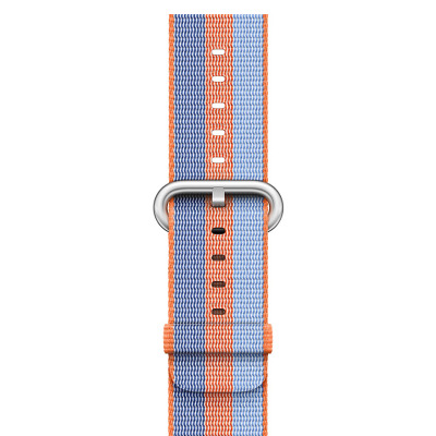 Pasek do Apple Watch 38/40mm pleciony nylon - pomarańczowy