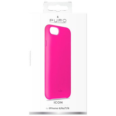 Etui do iPhone 6/6s/7/8/SE 2020 PURO ICON Cover - różowe 