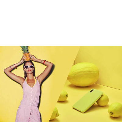 Etui do iPhone 6/6s/7/8/SE 2020 PURO ICON Cover - żółte