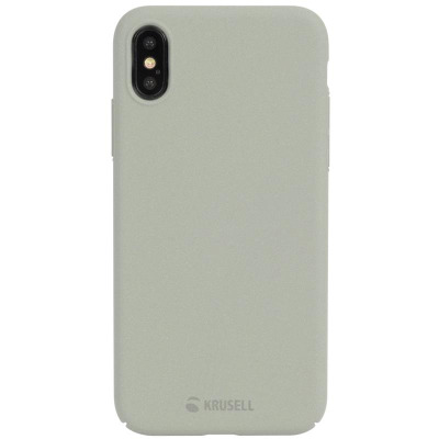 Etui do iPhone X Krusell Sandby Cover - piaskowe
