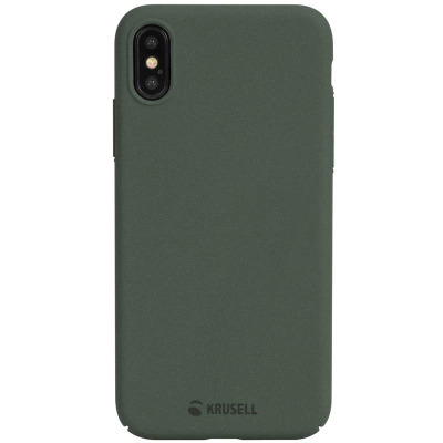 Etui do iPhone X Krusell Sandby Cover -  zielone