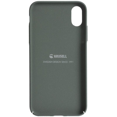Etui do iPhone X Krusell Sandby Cover -  zielone