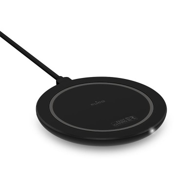 Ładowarka indukcyjna QI PURO Ultra Compact Wireless Charging Station - czarna