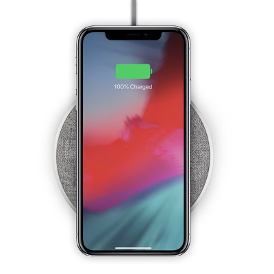 Moshi Otto Q Wireless Charging Pad - Bezprzewodowa ładowarka Qi (Alpine Grey)