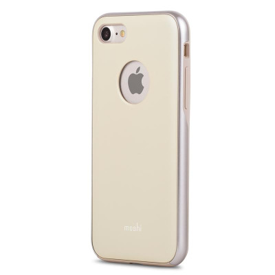 Etui do iPhone 7/8/SE 2020 Moshi iGlaze - zółte