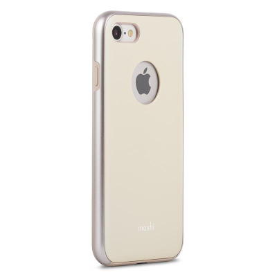 Etui do iPhone 7/8/SE 2020 Moshi iGlaze - zółte