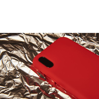 PURO ICON Cover - Etui iPhone X (czerwony) Limited edition