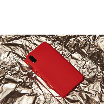 PURO ICON Cover - Etui iPhone X (czerwony) Limited edition