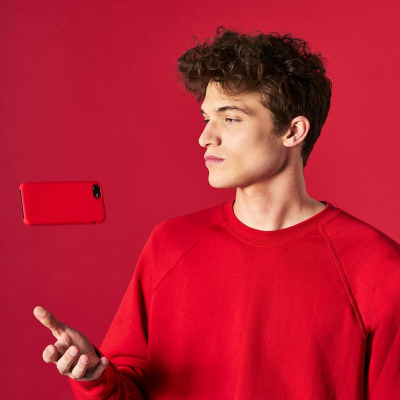 PURO ICON Cover - Etui iPhone X (czerwony) Limited edition