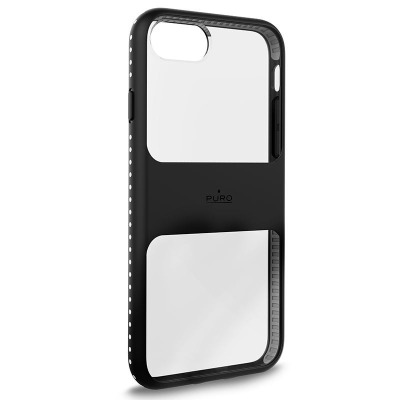 Etui do iPhone 6/6s/7/8/SE 2020 PURO Impact Pro Magnet Shield - czarne 