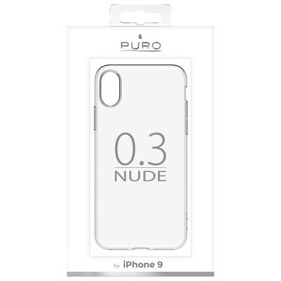 PURO 0.3 Nude - Etui iPhone XR (przezroczysty)