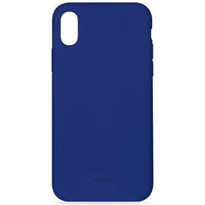 Etui do iPhone XR Puro Icon Cover -  granatowe 
