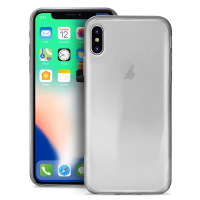Etui do iPhone Xs MaxPURO 0.3 Nude -  przezroczysty
