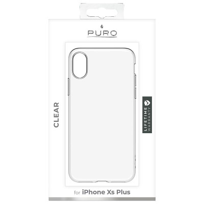 Etui do iPhone Xs Max PURO Clear Cover - przezroczyste