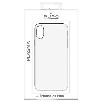 Etui do iPhone Xs Max PURO Plasma Cover - przezroczyste 