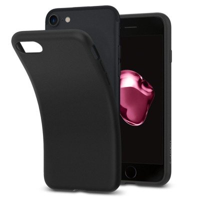 Etui do iPhone 7/8/SE 2020 Spigen Liquid - Czarny