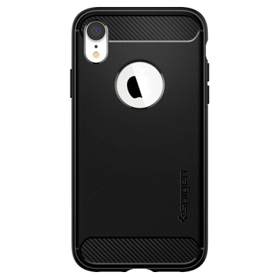 Etui do iPhone Xr Spigen Rugged Armor - czarne