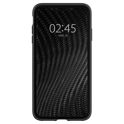 Etui do iPhone Xs/X Spigen Rugged Armor - czarne