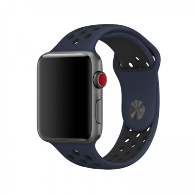 Pasek do Apple Watch 42/44mm TECH-PROTECT Softband - nocny błękit 