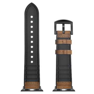 Pasek do Apple Watch 42/44mm TECH-PROTECT Osoband - brąz