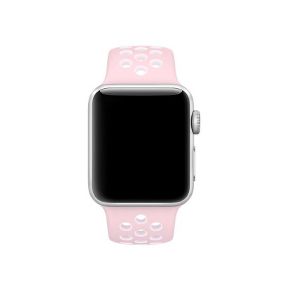 Pasek do Apple Watch 44/45/49 mm TECH-PROTECT Softband - różowy