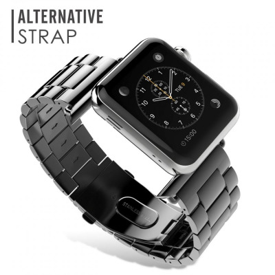 Bransoleta do Apple Watch 42/44mm TECH-PROTECT Stainles - czarna
