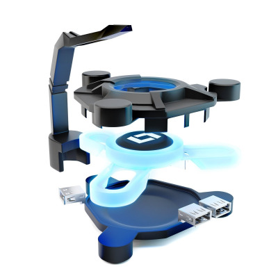 Mouse bungee Lioncast HUB USB MB10