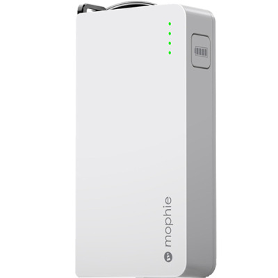 Bateria zewnętrzna Mophie Power Reserve with Lightning - biała 