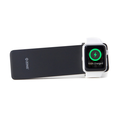 Przenośna bateria do Apple Watch ZENS 4000 mAh Czarna