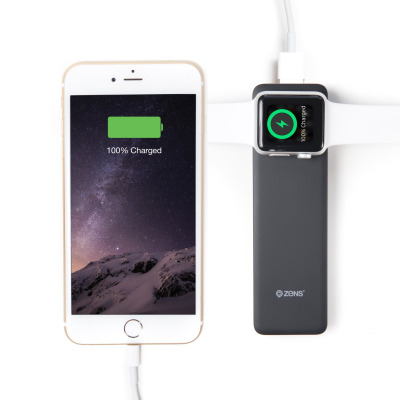 Przenośna bateria do Apple Watch ZENS 4000 mAh Czarna