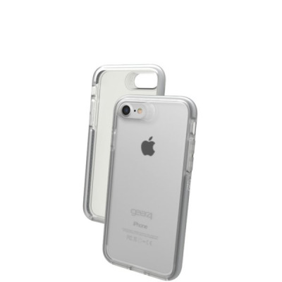 Etui do iPhone 7/8/SE 2020 gear4 D3O Piccadilly - srebrne
