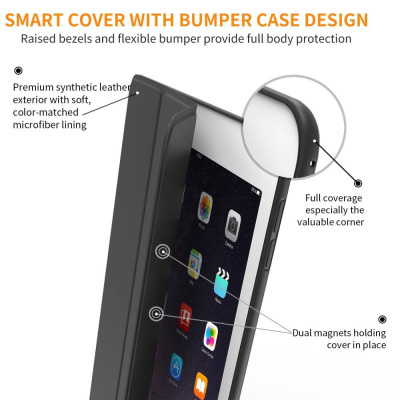 Etui do iPad 2017/2018 Tech-Protect Smartcase - czarne