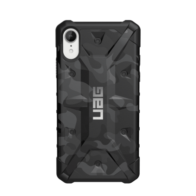 Etui do iPhone Xr UAG Pathfinder Midnigt Camo - czarne