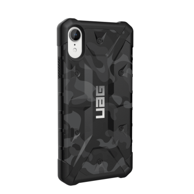 Etui do iPhone Xr UAG Pathfinder Midnigt Camo - czarne